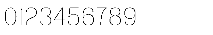 Gargenic Hairline Font OTHER CHARS