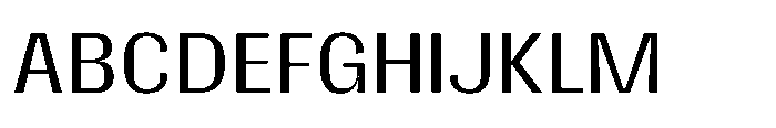 Gargenic Light Font UPPERCASE