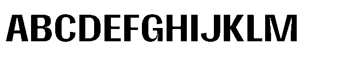 Gargenic Medium Font UPPERCASE