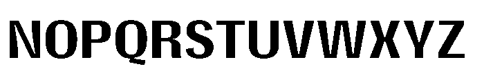 Gargenic Medium Font UPPERCASE