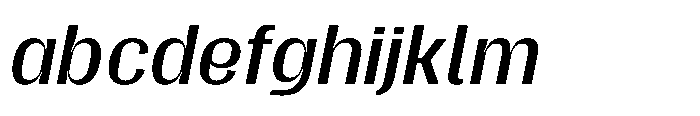 Gargenic Oblique FONT