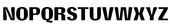 Gargenic Semi Bold Font UPPERCASE