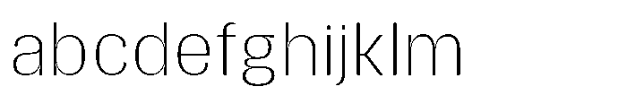 Gargenic Thin FONT