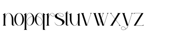 Garges Regular Font LOWERCASE