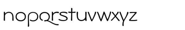 Gargoyle Regular Font LOWERCASE