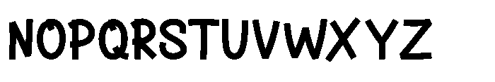 Garised Regular Font UPPERCASE