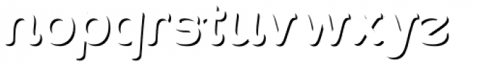 Garita Shadow Font LOWERCASE