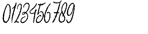 Garitha Complitten  Italic Conde Regular Font OTHER CHARS
