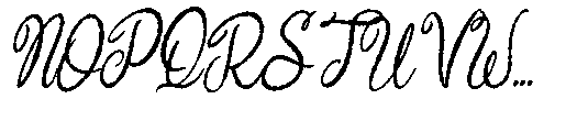 Garitha Complitten  Italic Conde Regular Font UPPERCASE