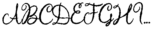 Garitha Complitten  Regular Font UPPERCASE