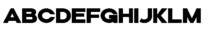 Garitz Font UPPERCASE