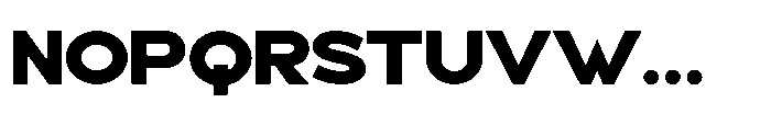 Garitz Font UPPERCASE