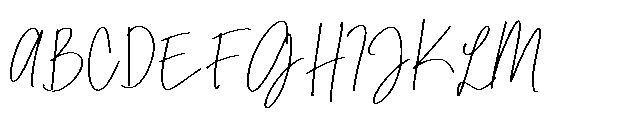 Garlone Signature Font UPPERCASE