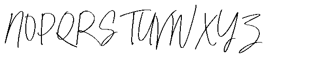 Garlone Signature Font UPPERCASE