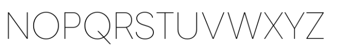 Garmit Thin Font UPPERCASE