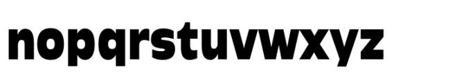 Garnison Extra Bold Font LOWERCASE