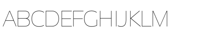 Garnison Hairline Expanded Font UPPERCASE