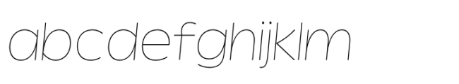 Garnison Hairline Italic Expanded FONT