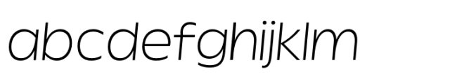 Garnison Light Italic Expanded FONT