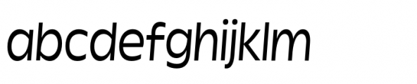 Garnison Regular Italic Font LOWERCASE