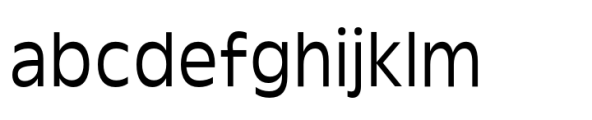Garnison Regular Mono Font LOWERCASE