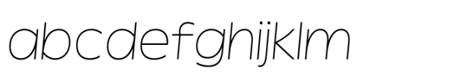 Garnison Thin Italic Expanded FONT