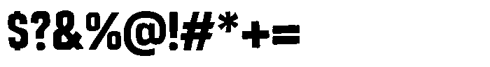 Garnois Regular Font OTHER CHARS
