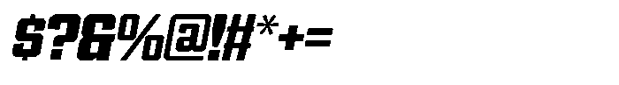 Garp Sans Compaq-Italic Font OTHER CHARS