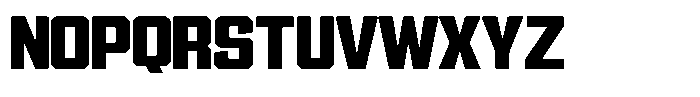 Garp Sans Compaq Font UPPERCASE