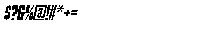 Garp Sans Condensed-Italic Font OTHER CHARS