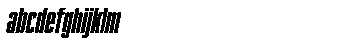 Garp Sans Condensed-Italic FONT