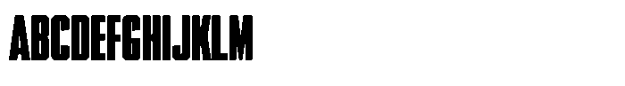 Garp Sans Condensed Font UPPERCASE