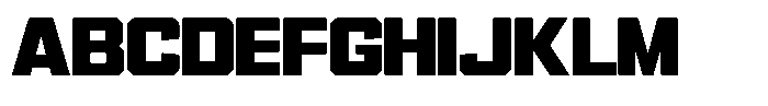 Garp Sans Normal Font UPPERCASE