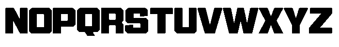 Garp Sans Normal Font UPPERCASE