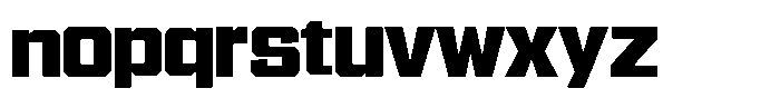 Garp Sans Normal Font LOWERCASE