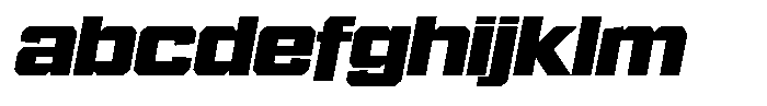 Garp Sans Wide-Italic FONT