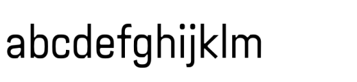 Garrigue Thin Font LOWERCASE