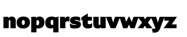 Garrison Black Font LOWERCASE