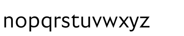 Garrison Regular Font LOWERCASE
