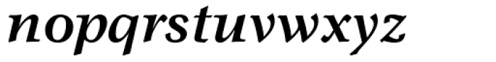 Garth Graphic Bold Italic Font LOWERCASE