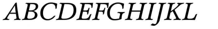 Garth Graphic Italic Font UPPERCASE