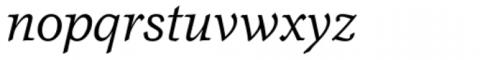 Garth Graphic Italic Font LOWERCASE