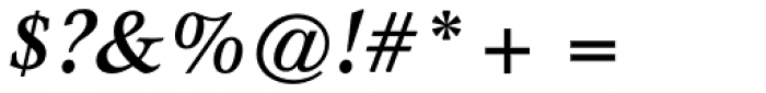Garth Graphic Std Bold Italic Font OTHER CHARS
