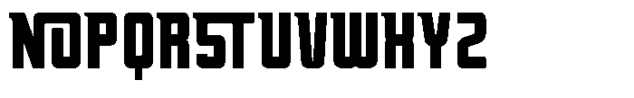 Garzo Bold Font UPPERCASE