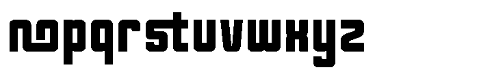 Garzo Bold Font LOWERCASE
