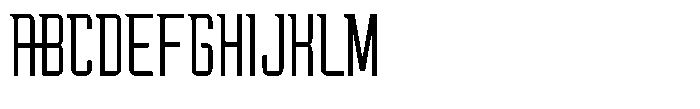 Garzo Light Font UPPERCASE