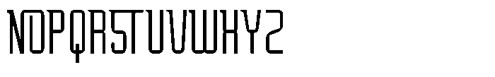 Garzo Light Font UPPERCASE
