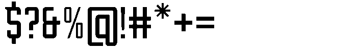 Garzo Regular Font OTHER CHARS