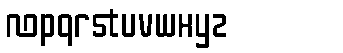 Garzo Regular Font LOWERCASE