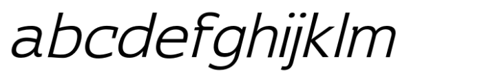 Gasco Thin Italic Font LOWERCASE